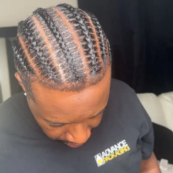 Stitch Braids to the back up to 6 braided by Tiffany Joy