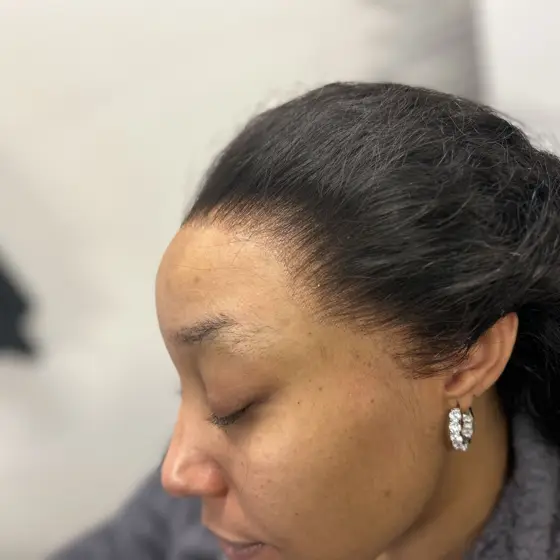 Frontal wig install braided by Tiffany Joy