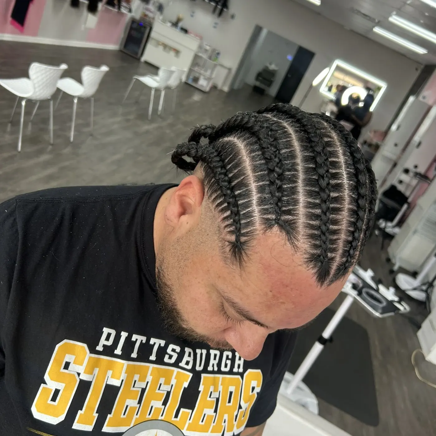 Stitch braids from Tiffany Joy's braiding class
